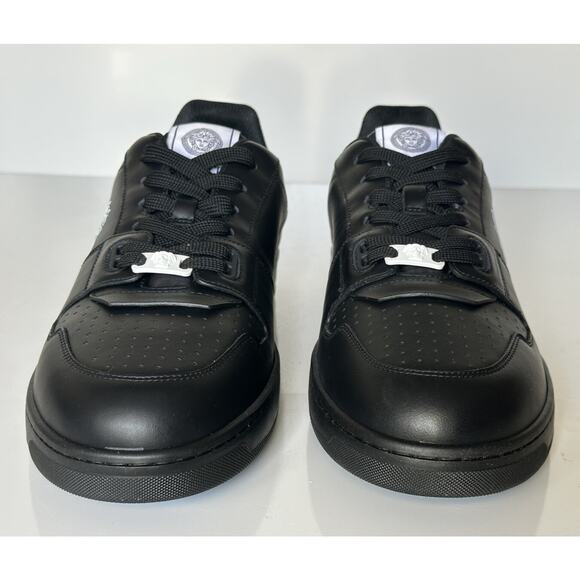 Versace Medusa Men’s Black Leather Sneakers 13 US (46 Euro) 1013377 NIB $700 main image 16